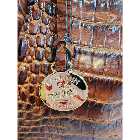 Brahmin Finley Carryall Pecan Melbourne - Picture 8 of 13